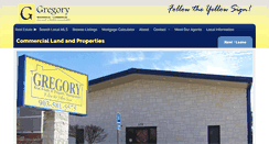 Desktop Screenshot of gregoryrealtors.com